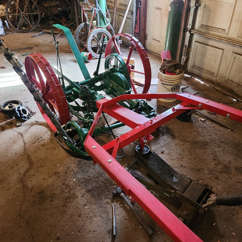 David Bradley one horse mower